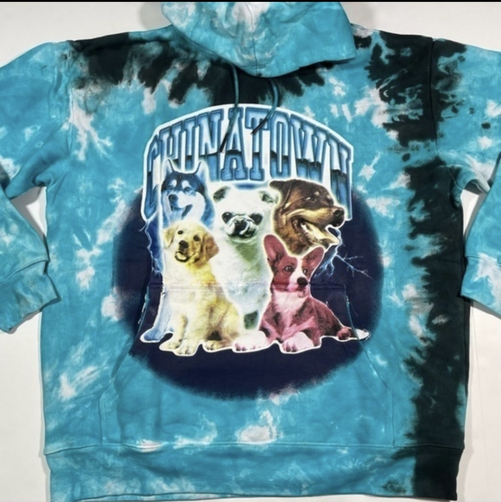Chinatown Market Dawg Lightning Hooded Sweatshirt